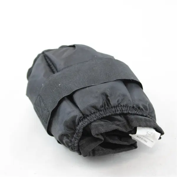 Gold's Gym Solid Black Color Adjustable Ankle Weights 2.5 lbs Left & Right Set