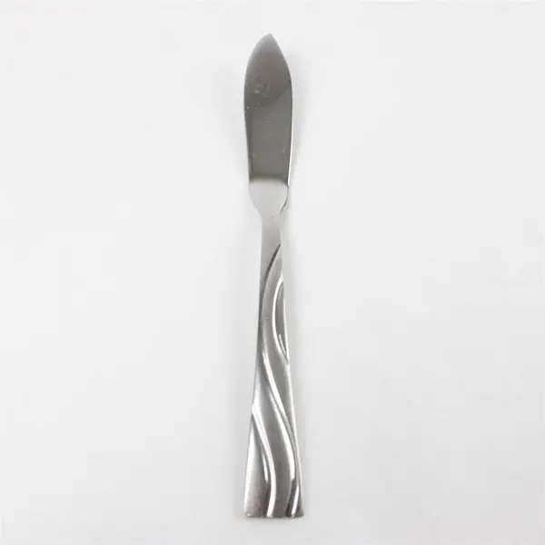 Oneida Windance Stainless Flat Handle Master Butter Knife 6.75in