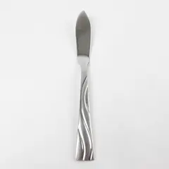 Oneida Windance Stainless Flat Handle Master Butter Knife 6.75in