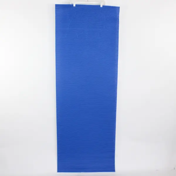 Unbranded Solid Dark Blue Color Yoga Mat Non-Slip 25.75" x 61.5"