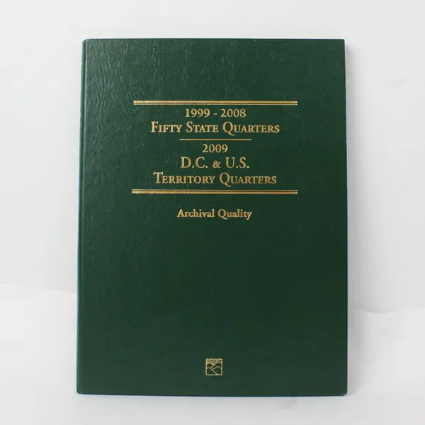 50 State & Territory Quarter Folder 99-09 LTCY0004 Littleton Coin Company LCF3T 