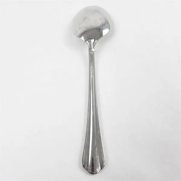 Set of 4 Oneida Tripoli Stainless Oval Soup Spoons 
