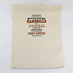 Set Of 10 19th Century Handbills & Posters Archives British Post Office Reprints