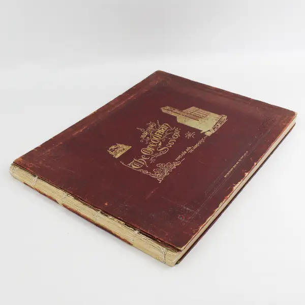 Rare Oregonian Souvenir 1850-1892 Newspaper History Portland And The Northwest