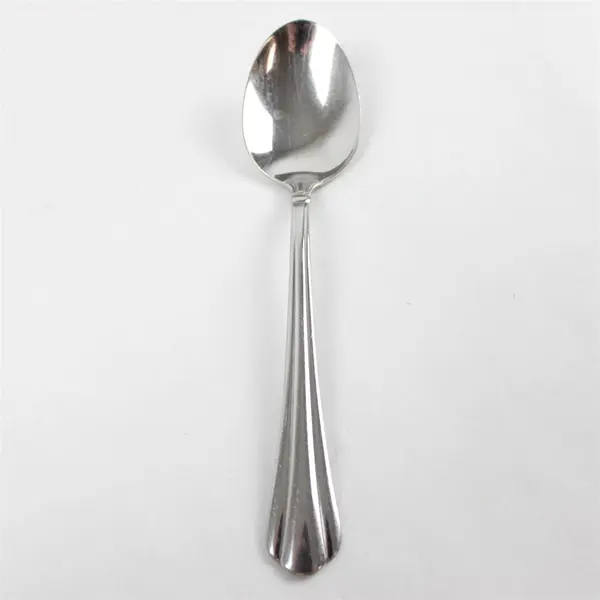 Set of 3 Oneida Tripoli Stainless Oval Soup Spoons