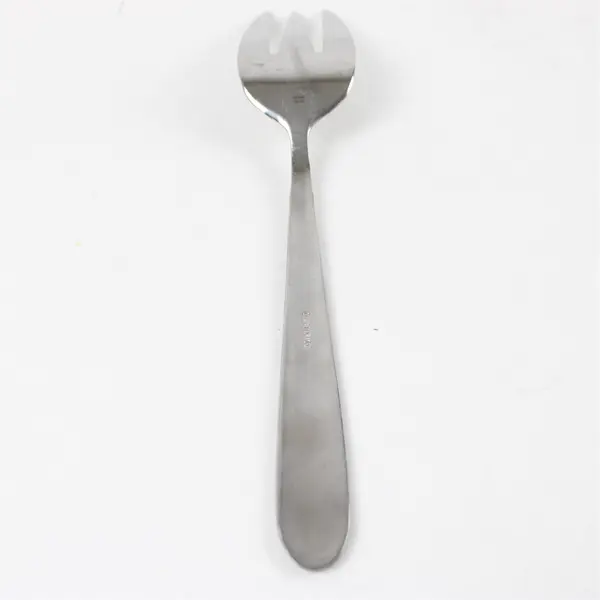 Set of 4 Oneida Peninsula Stainless Medium Solid Cold Meat Serving Forks