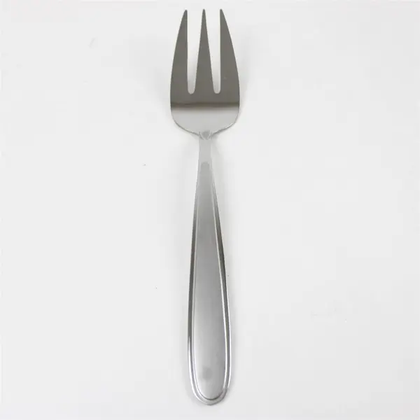 Set of 3 Oneida Peninsula Stainless Medium Solid Cold Meat Serving Forks
