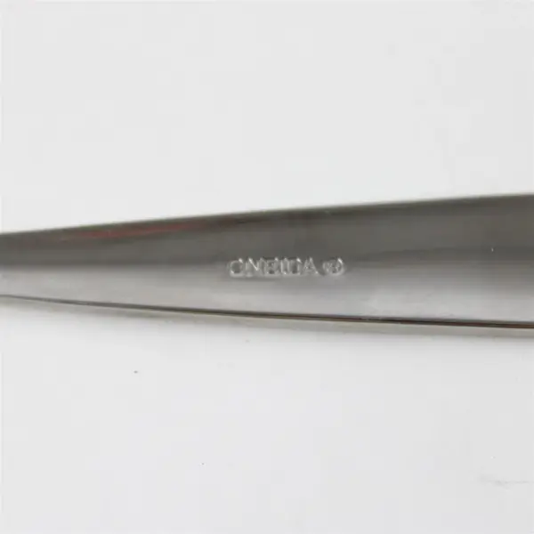 Set of 3 Oneida Peninsula Stainless Medium Solid Cold Meat Serving Forks