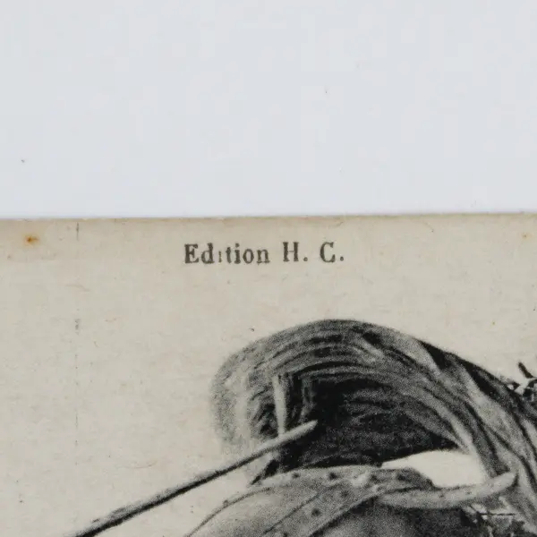 Vintage Orleans Joan Of Arc Statue France Litho Postcard 1910s