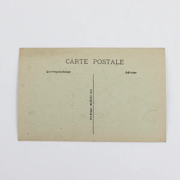 Vintage Chalons-sur-Marne Cemetery Monument WWI France Litho Postcard 1910s