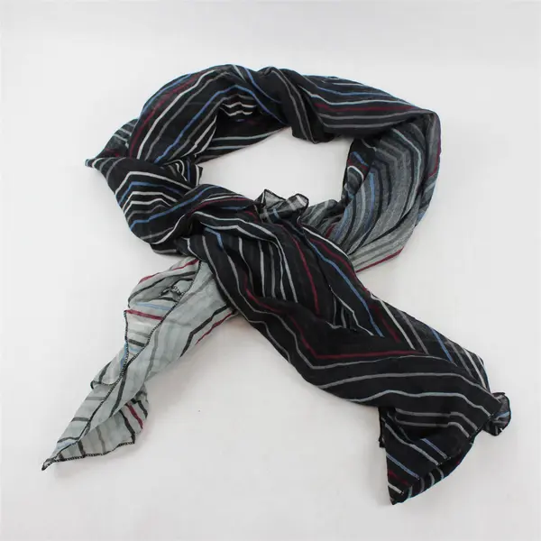 Lot of 4 Unbranded Vintage Scarves - Various Shades and Textures - FLAWED