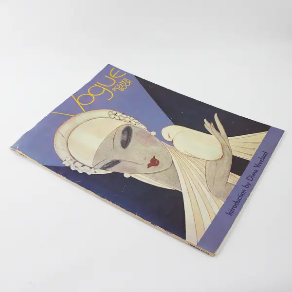VTG 1975 Vogue Poster Book 11x15 Art Deco Prints FLAWED