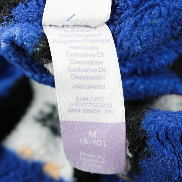 Joyspun Penguin Print Fuzzy Blue Pajama Pants Women's Medium 8-10
