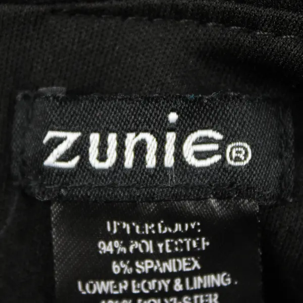 Zunie Black Cap Sleeve Tutu Dress Multicolor Sequins Girls' Size 14