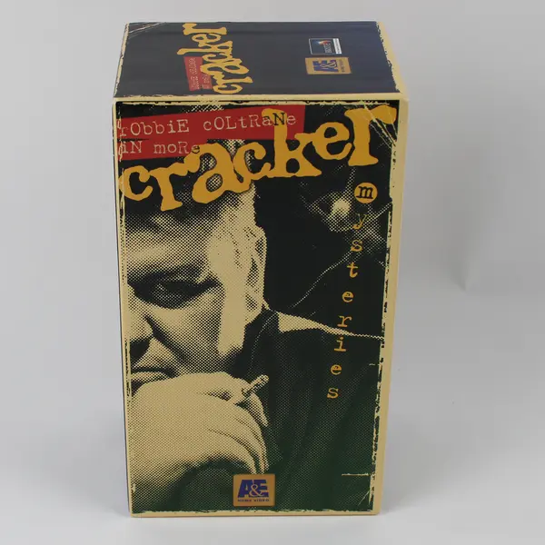 Cracker Mysteries 3 VHS Box Set 1994/95 A&E Home Video Vol 1 - 3 Robbie Coltrane