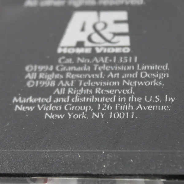 Cracker Mysteries 3 VHS Box Set 1994/95 A&E Home Video Vol 1 - 3 Robbie Coltrane