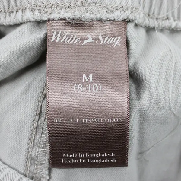 White Stag Off-White Pull-On Shorts Women's Medium 8-10