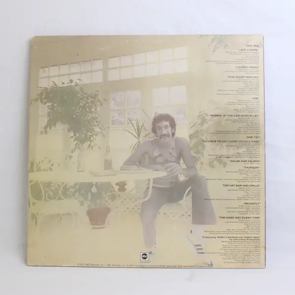 I Got A Name Jim Croce 12" Vinyl Record