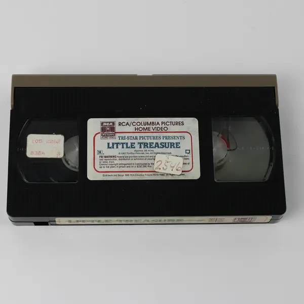 VTG Little Treasure VHS 1985 Margot Kidder Ted Danson Burt Lancaster Rare Film