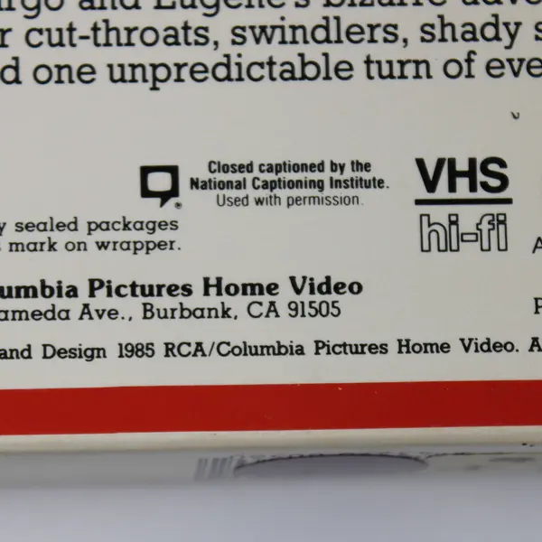 VTG Little Treasure VHS 1985 Margot Kidder Ted Danson Burt Lancaster Rare Film