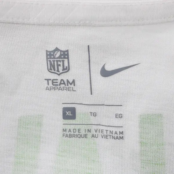 Nike Seattle Seahawks White Long-Sleeved T-Shirt Women's XL