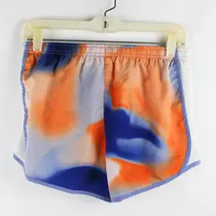 Athletic Works Orange Blue and White Swim Shorts Women's XL 14-16