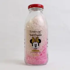 The Creme Shop X Disney Minnie Magic Melt! Bath Crystals Candy Cane Scent