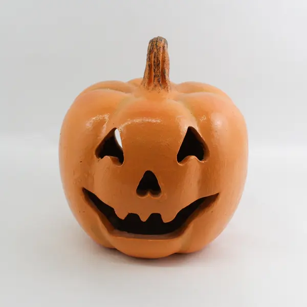 Jack Luminary MD Large Terracotta Porch or Patio Jack-O-Lantern 13"