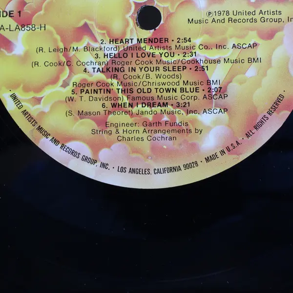 Crystal Gayle - When I Dream 12" Vinyl  Record