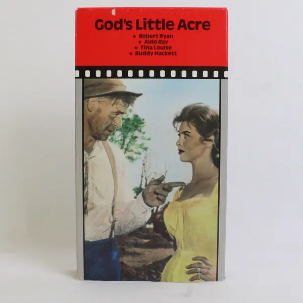 Vintage 1958 Film VHS God's Little Acre  Robert Ryan Tina Louise Buddy Hackett