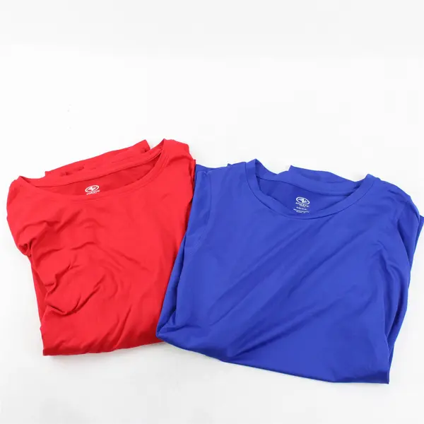 Lot of 2 Athletic Works Long-Sleeved Activewear T-Shirts Women's XL 16-18
