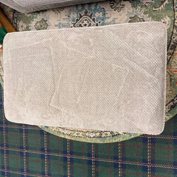 Ashley Furniture Gray Chair And A Half With Ottoman- Local Pickup Only