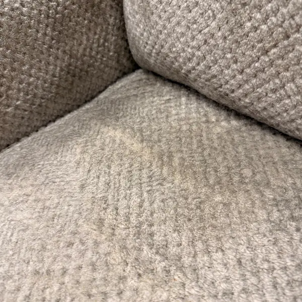 Ashley Furniture Gray Chair And A Half With Ottoman- Local Pickup Only