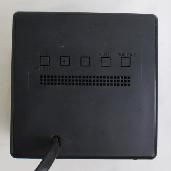 Sony Black Mirror Alarm Clock Radio Power Backup Model ICF-C1T (Tested Works)