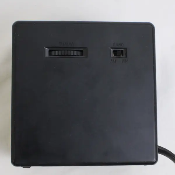 Sony Black Mirror Alarm Clock Radio Power Backup Model ICF-C1T (Tested Works)