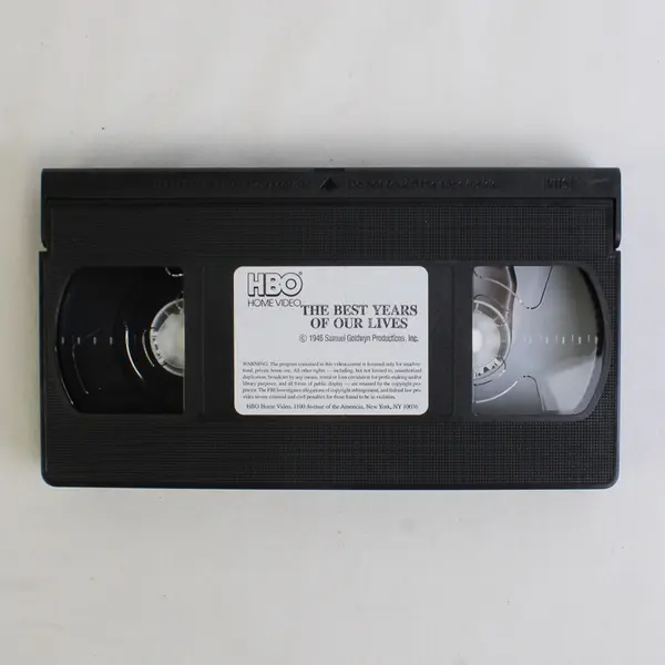 Vintage B&W VHS The Best Years of Our Lives Myrna Loy Fredric March 1946