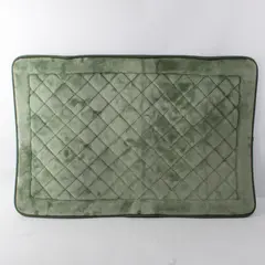 HD Designs Performance Solid Green Color Rectangular Bath Mat 19.5" x 30"