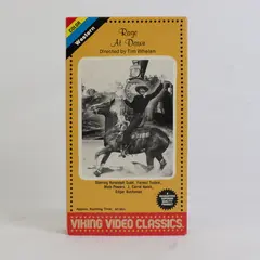 VHS Color Rage at Dawn 1955 Western Randolph Scott Forrest Tucker 