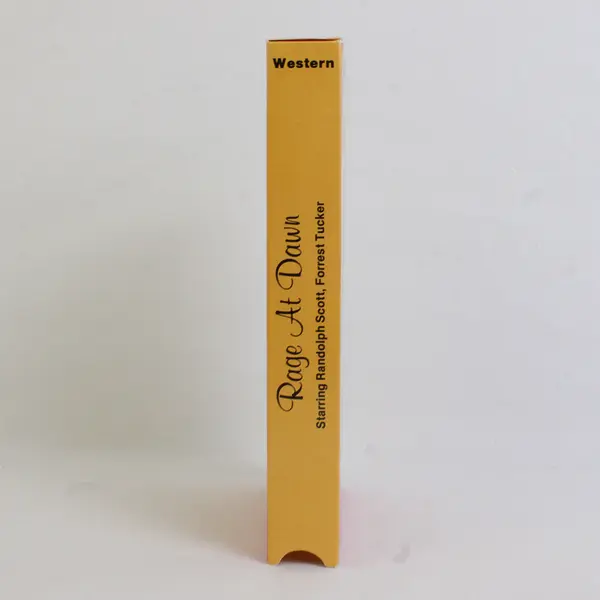 VHS Color Rage at Dawn 1955 Western Randolph Scott Forrest Tucker 