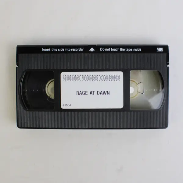 VHS Color Rage at Dawn 1955 Western Randolph Scott Forrest Tucker 