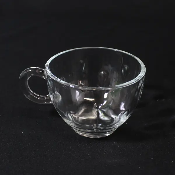 Set of 7 Hazel Atlas Teardrop Snack Sets Tray And Cup 