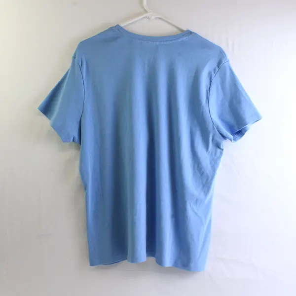 NWT Cherokee Light Blue Short-Sleeved Cotton T-Shirt Women's XL