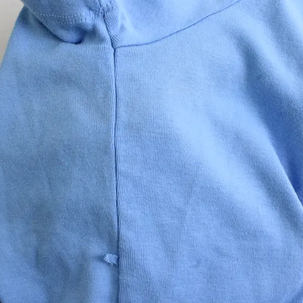 NWT Cherokee Light Blue Short-Sleeved Cotton T-Shirt Women's XL