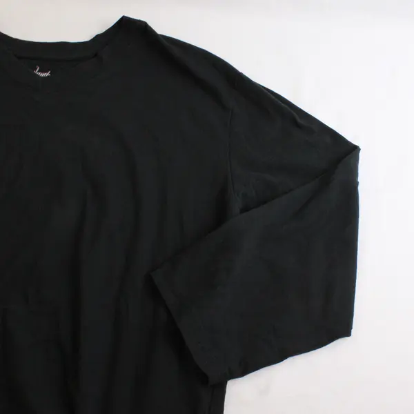 Garland Black 3/4-Sleeve V-Neck T-Shirt Women's XL