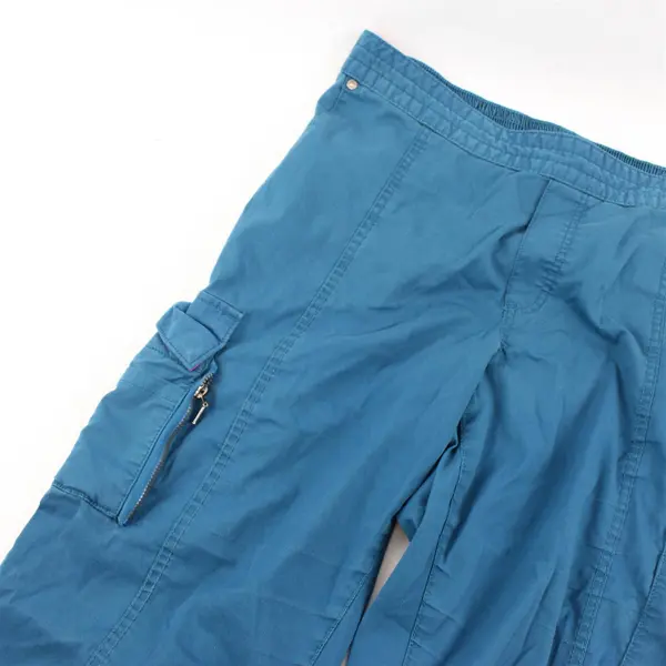 Beyond Scrubs Teal Blue Cargo Pants Women's PL
