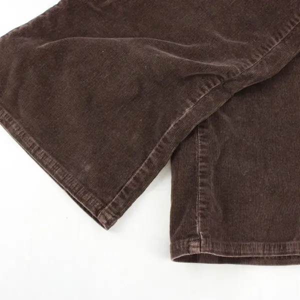 Women's Dockers Dark Brown Corduroy Pants Size 8S