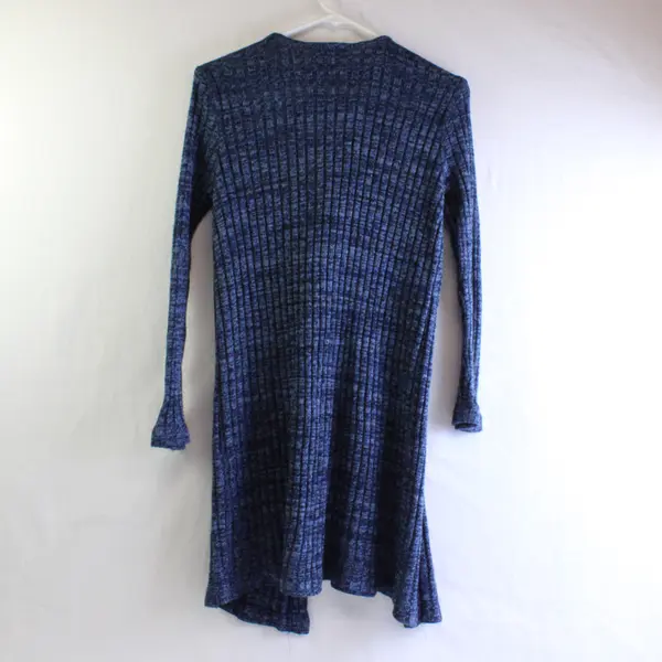 Los Angeles Gal Blue Open-Front Cardigan Women's Medium