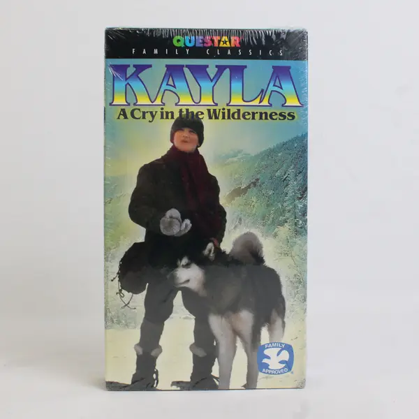 VHS Tape Kayla A Cry in the Wilderness 2000 New Unused Partially Sealed