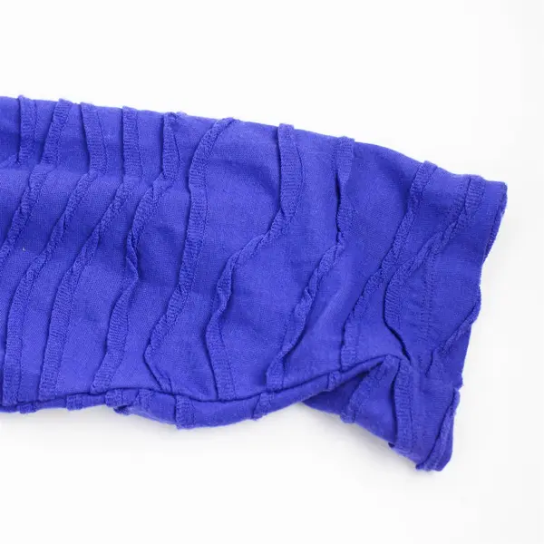 JM Collection Purple Open-Front 3/4-Sleeve Cardigan Women's XL