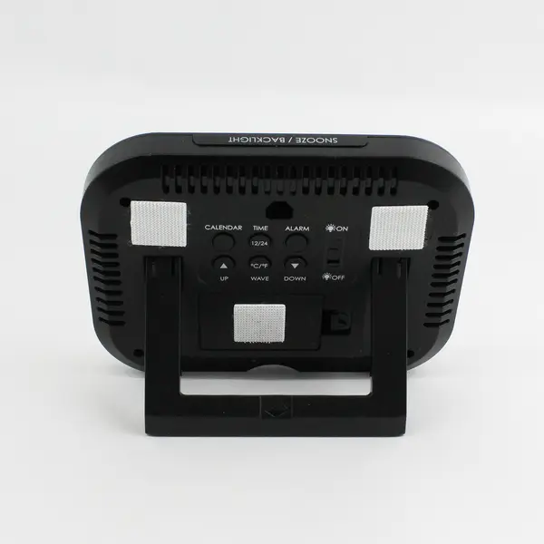 Atomic Digital Alarm Clock Battery Operated Self-Setting - Tested Works Used